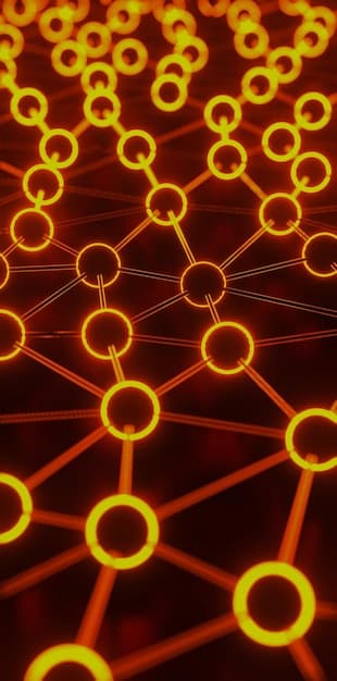 A visual representation of social media algorithms connecting individuals with similar interests, but also creating filter bubbles that limit exposure to diverse perspectives.
