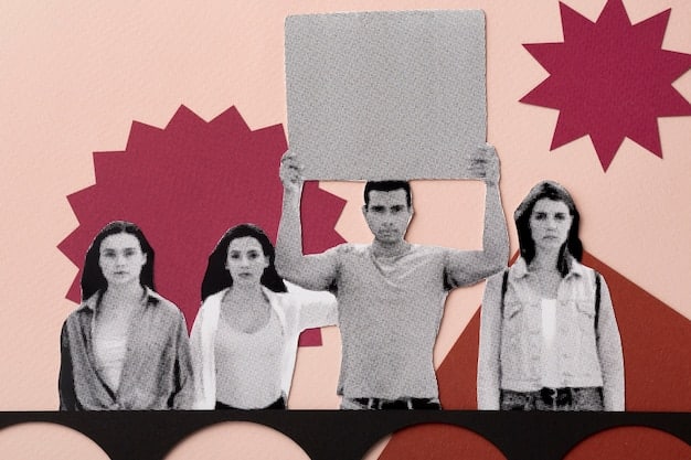 A collage showing different generations participating in social and political activism, such as a Baby Boomer attending a protest in the 1960s, a Millennial voting, and a Gen Z individual active on social media for a cause. The image should illustrate generational engagement in social and political issues.