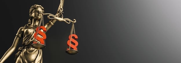 A gavel resting on a book titled 