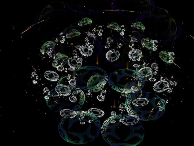 A visual representation of echo chambers as interconnected but isolated bubbles, with arrows showing information flow primarily within each bubble and minimal exchange between them.