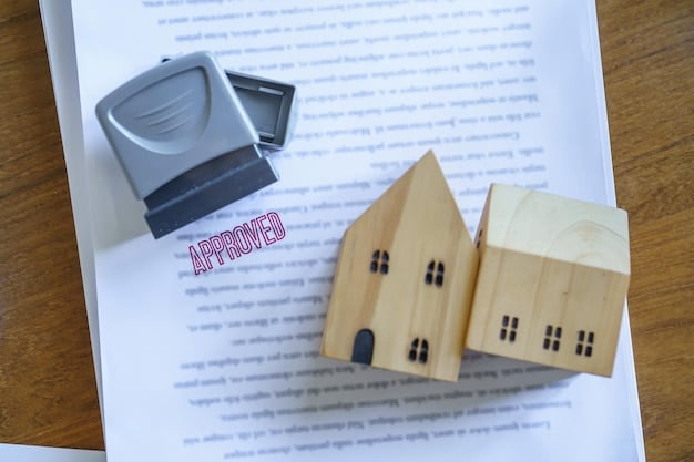A gavel resting on a copy of the Fair Housing Act, symbolizing legal action and recourse for victims of housing discrimination. The background includes subtle images of houses and apartments.