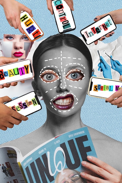 A digital collage showcasing various AI art tools and their interfaces, such as Midjourney, DALL-E 2, and RunwayML, highlighting their potential for artists.