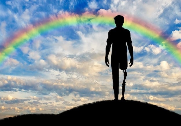 A silhouette of a person standing confidently with a subtle rainbow glow, symbolizing empowerment and protection for LGBTQ+ individuals in the workplace, especially with new legal guidelines.