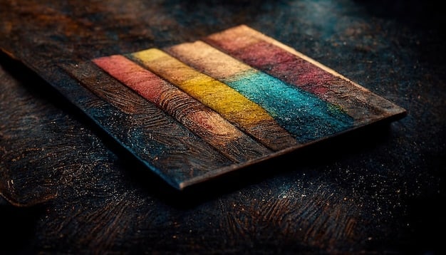 A close-up of a digital canvas in Procreate showing a vibrant color palette being selected. The scene is bright and highlights the precise color selection and blending tools, emphasizing the creative process.